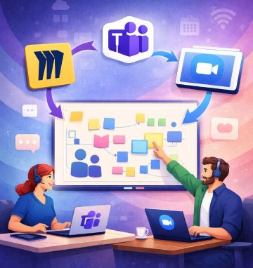 integrate Miro with Microsoft Teams and Zoom