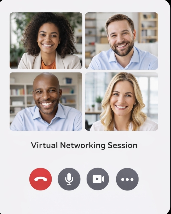 LinkedIn Networking vs Virtual Event Networking