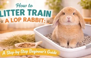 Read more about the article How to Litter Train a Lop Rabbit: A Step-by-Step Beginner’s Guide