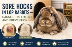 Read more about the article Sore Hocks in Lop Rabbits — Causes, Treatment and Prevention