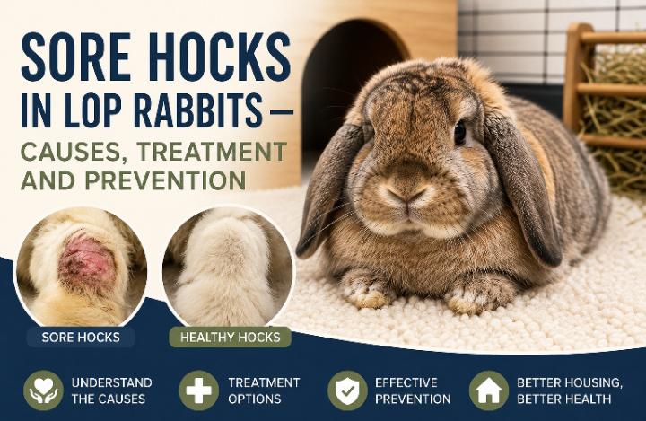 Read more about the article Sore Hocks in Lop Rabbits — Causes, Treatment and Prevention